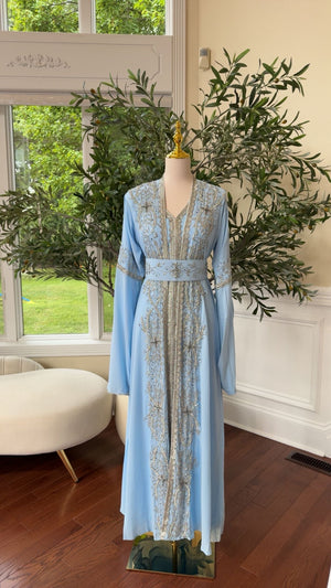 Blue Royale Serenity Luxe Kuftan