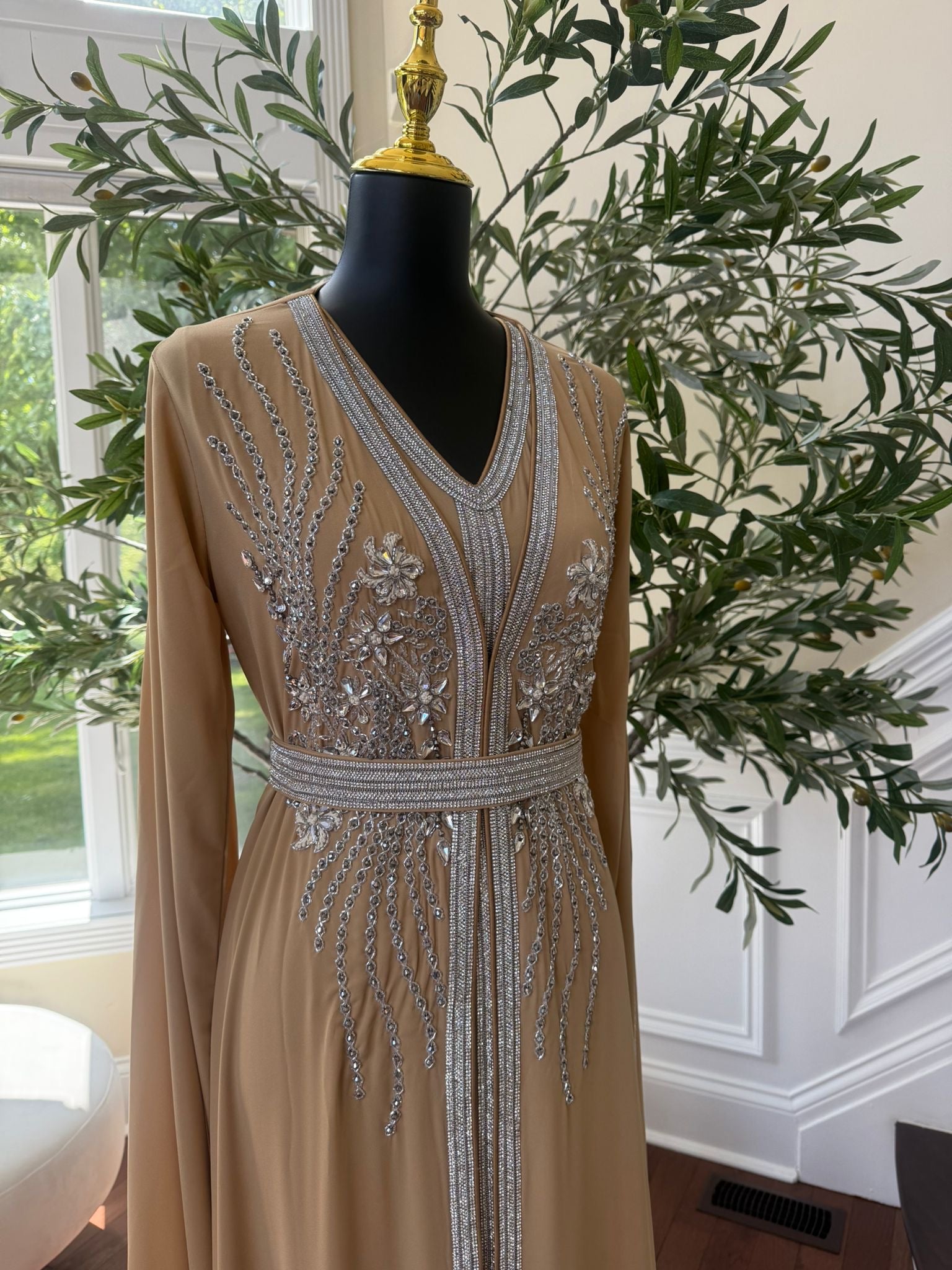 Luxury Yellow Kuftan
