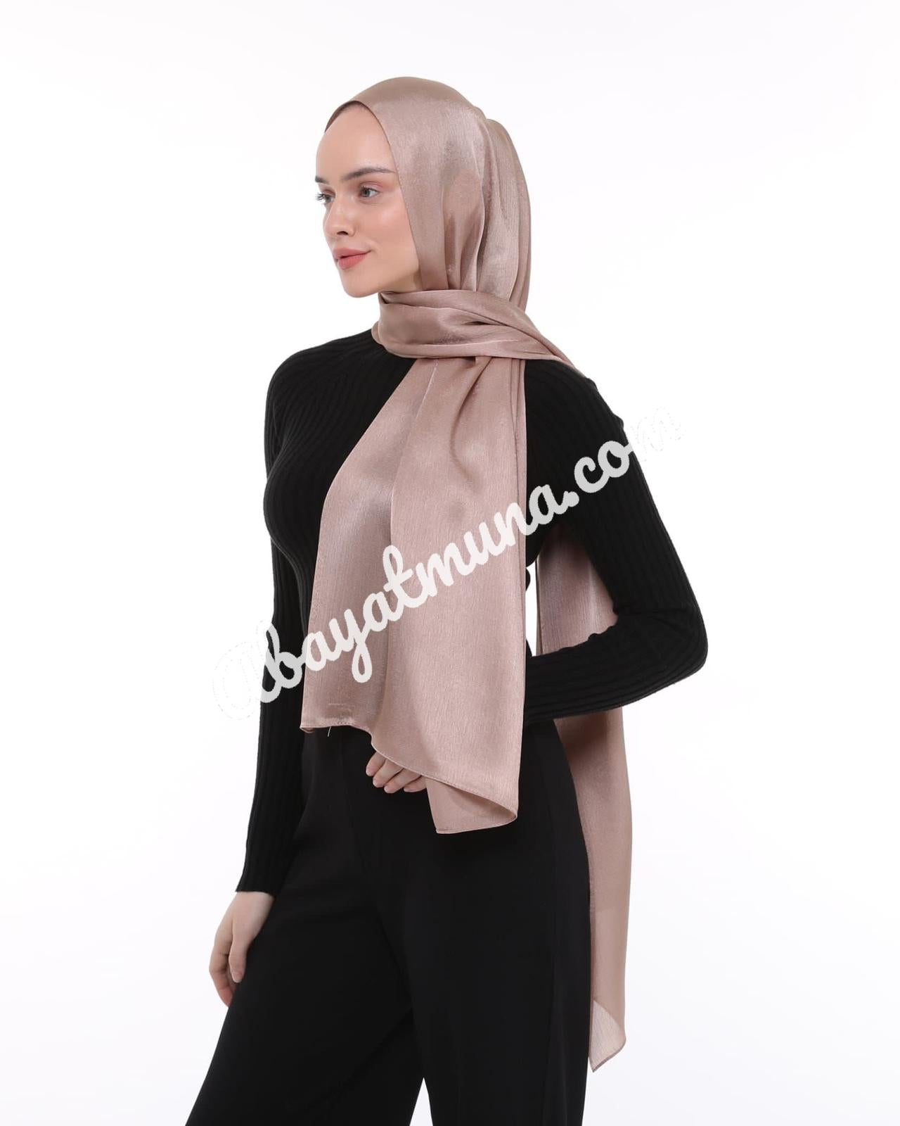 Light pink Hijab Scarf