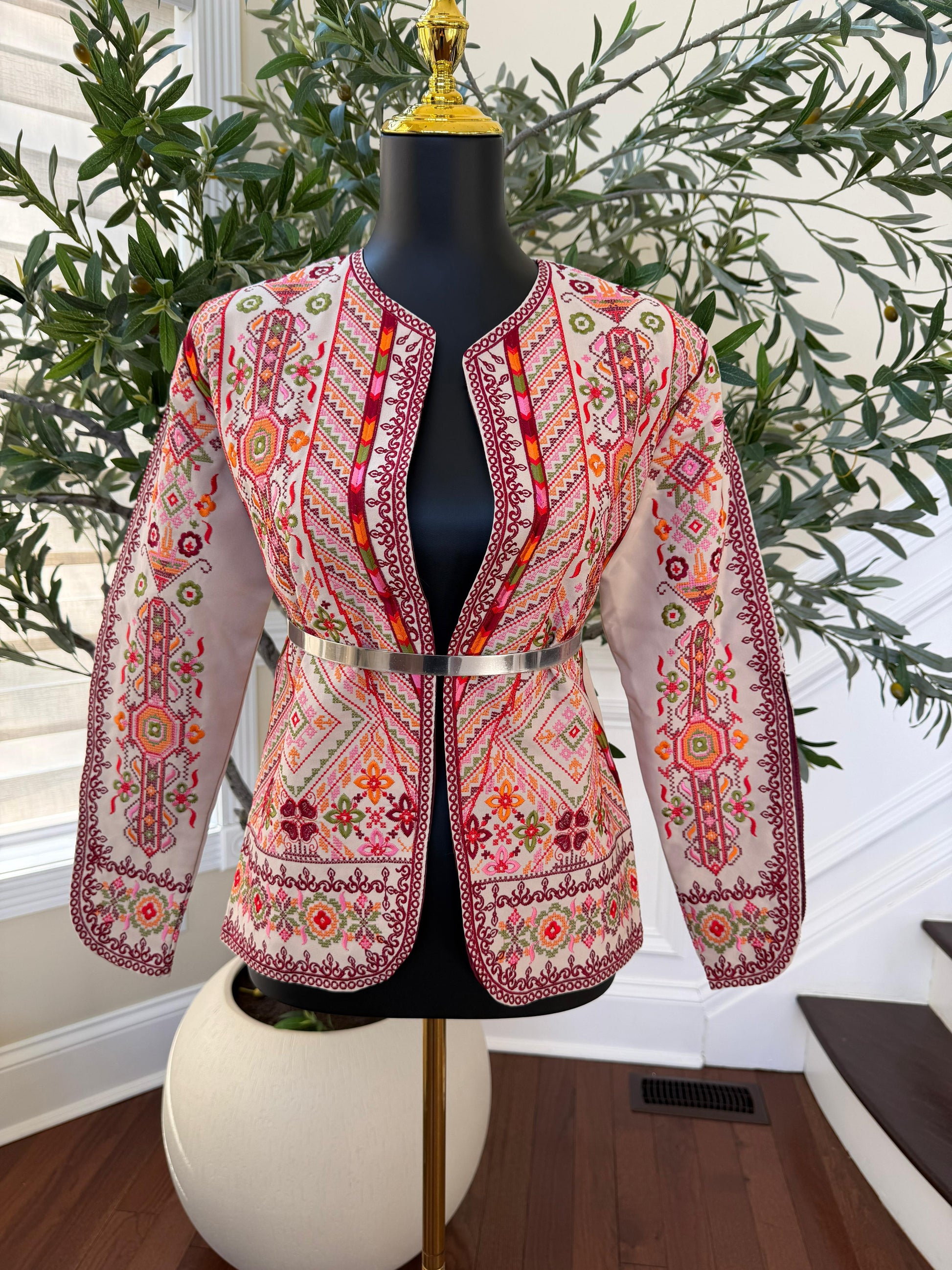 Rose Tatreez Heritage Jacket