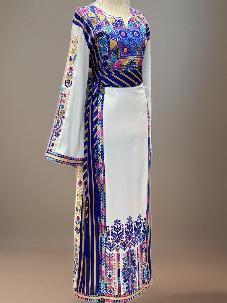 Palestinian Embroidered Thobe #097