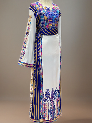 Palestinian Embroidered Thobe #097