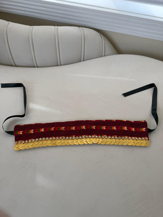 Tatreez Coin Beaded Headband