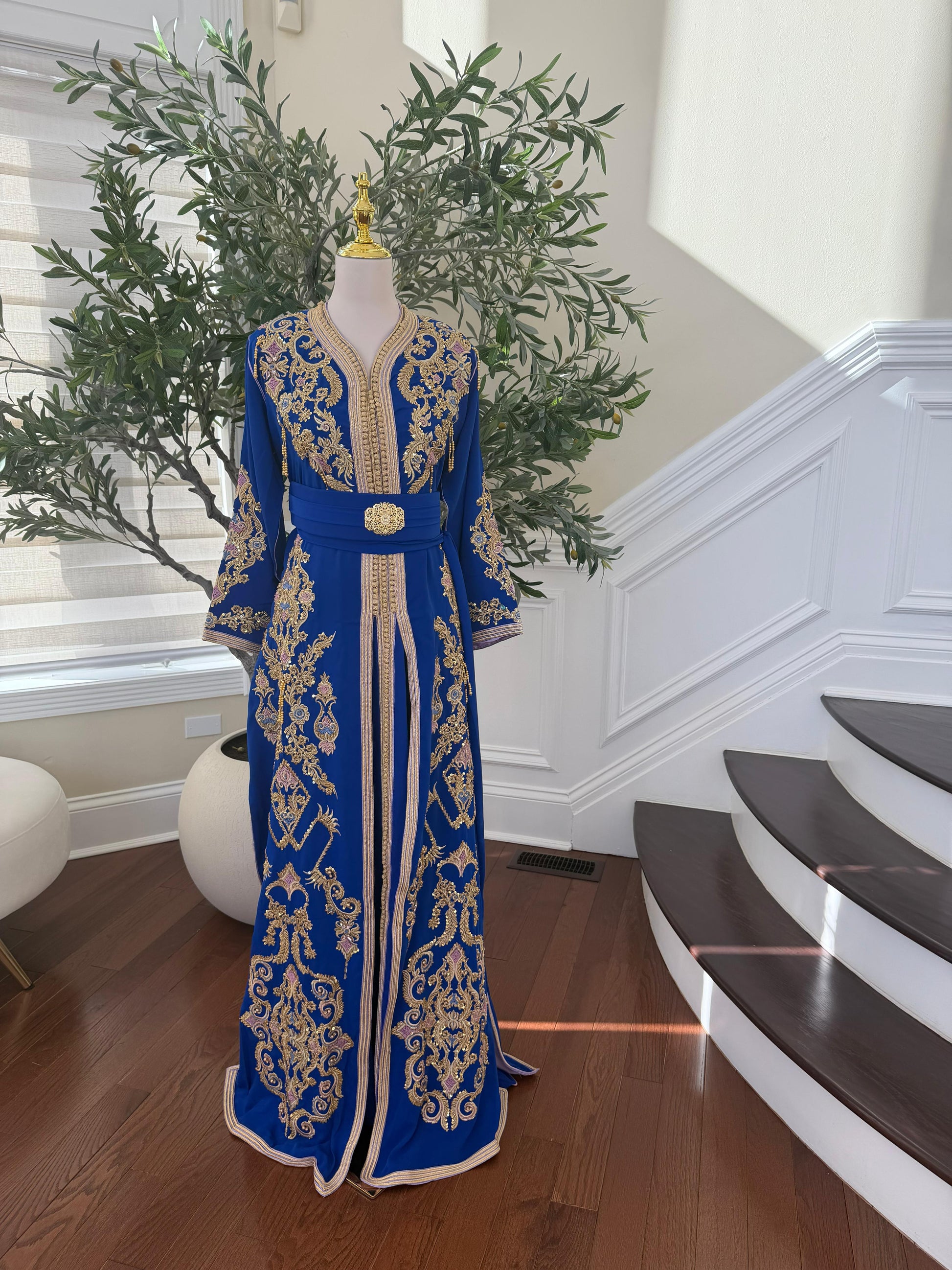 Celestial Blue Royalty Kuftan