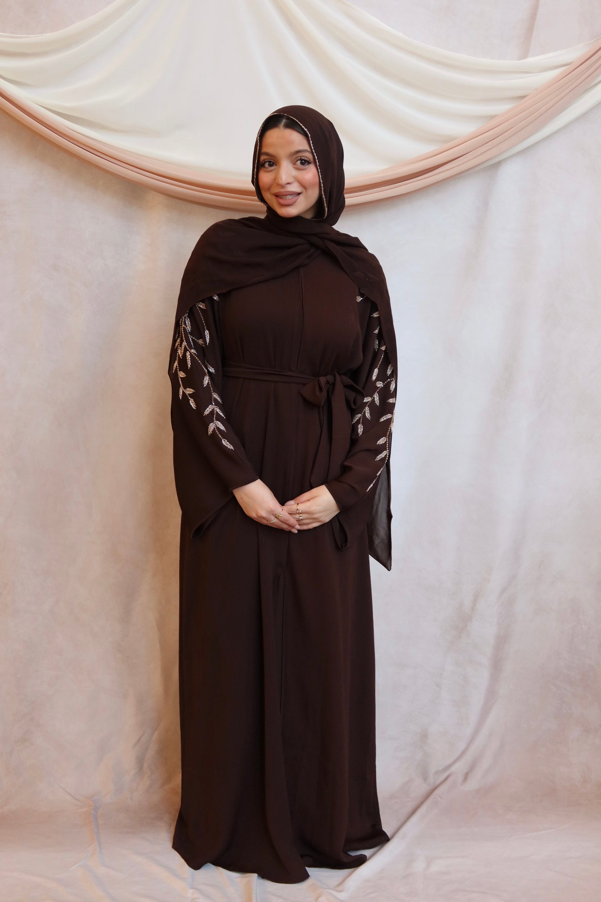 Autumn Blossom Abaya