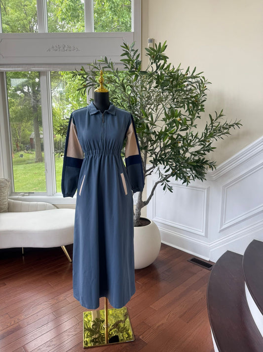Baby Blue Activewear Abaya