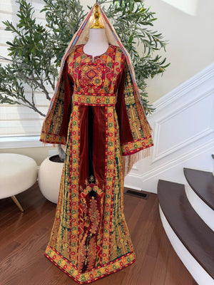 Embroidery Tatreez Jana W Nar Thobe