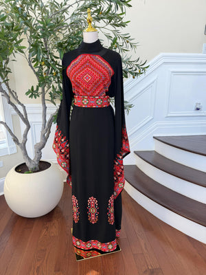 Embroidery Tatreez Red Thobe