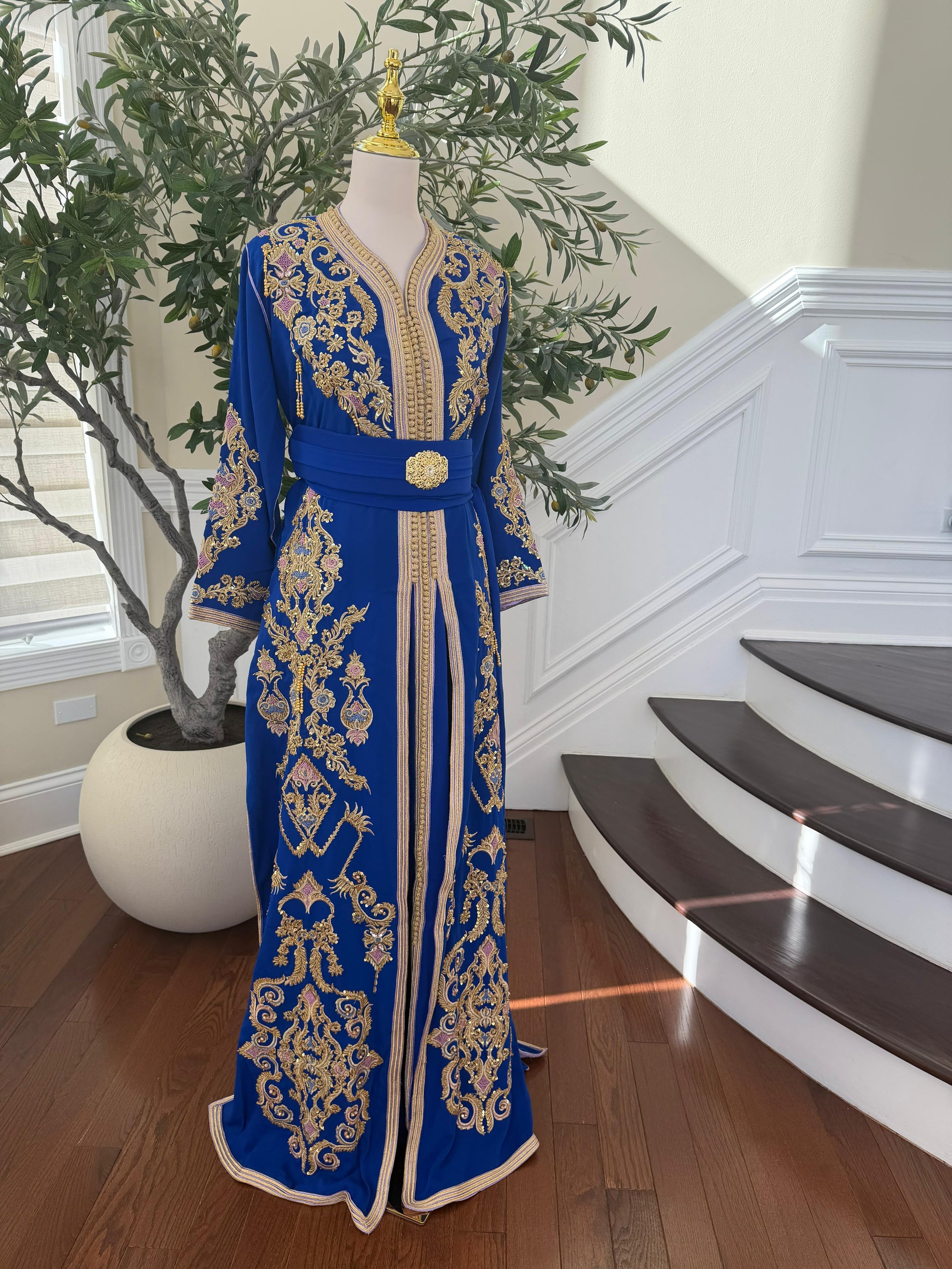 Celestial Blue Royalty Kuftan