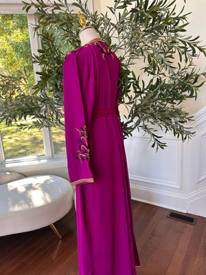 Hot Pink Royale Majestic Kuftan