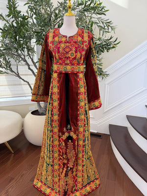 Embroidery Tatreez Jana W Nar Thobe