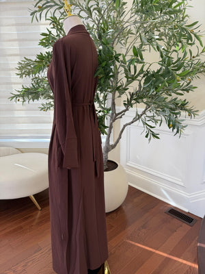 Elegant Two Piece Abaya Set