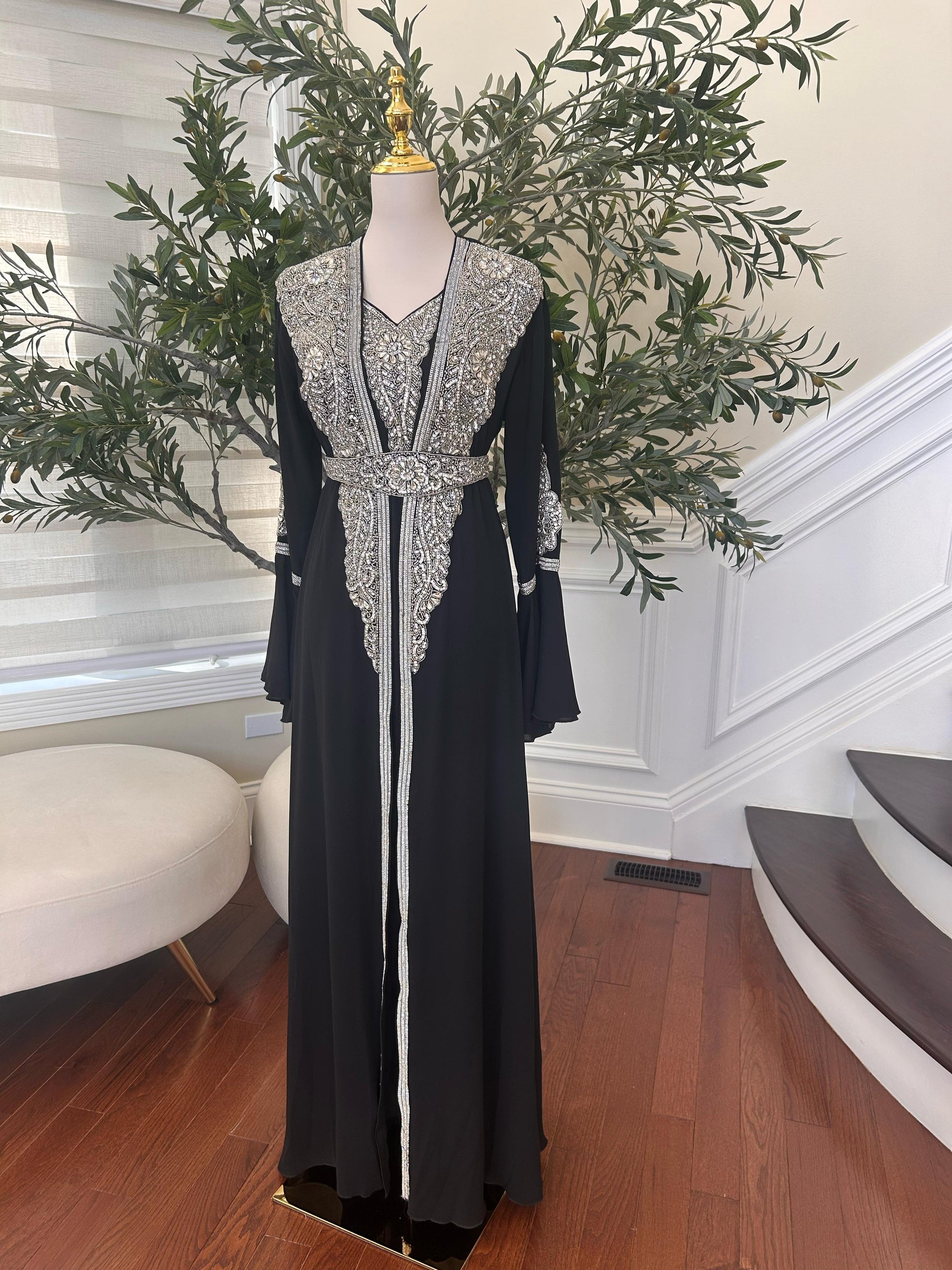 Black Stone Luxe Kuftan