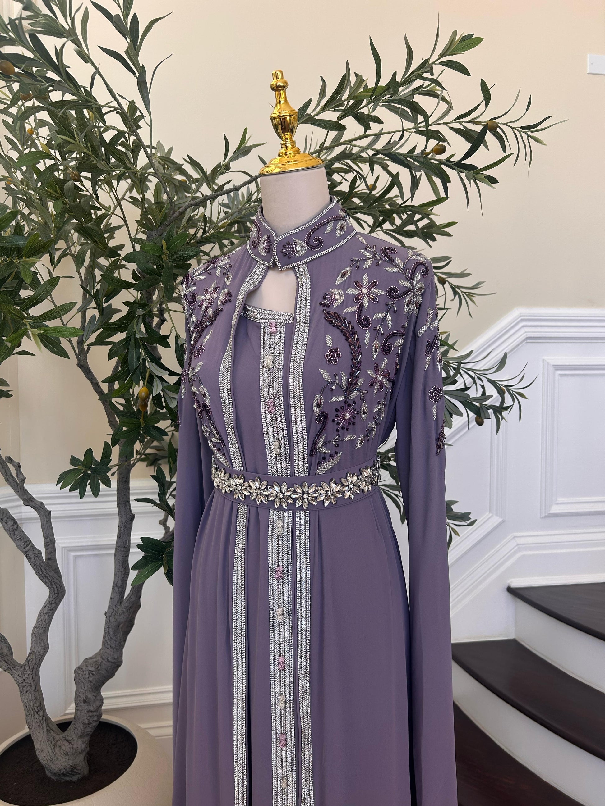 Lavender Rose Legacy Kuftan