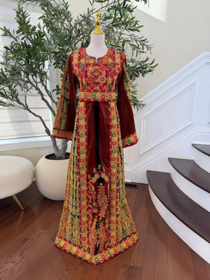 Embroidery Tatreez Jana W Nar Thobe