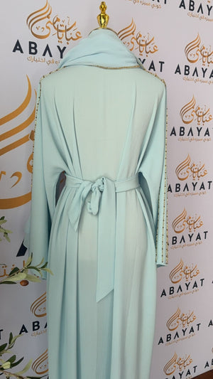 Baby Blue Dream Abaya