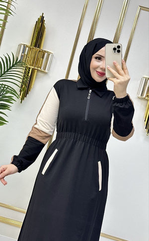 Elegant Black Abaya