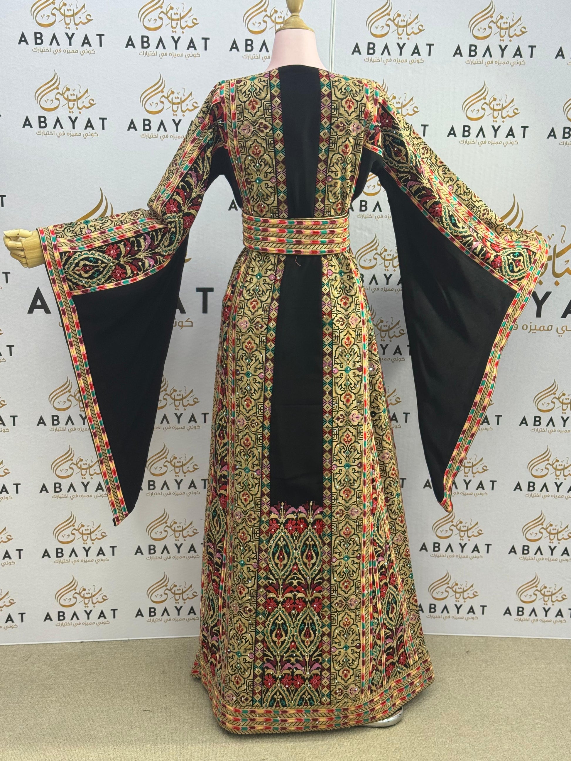 Golden Embroidery Royal Essence Thobe
