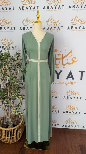 Sage Elegance Kuftan