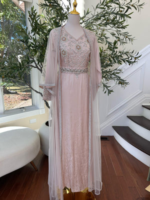Majestic Blush Pearl Kaftan