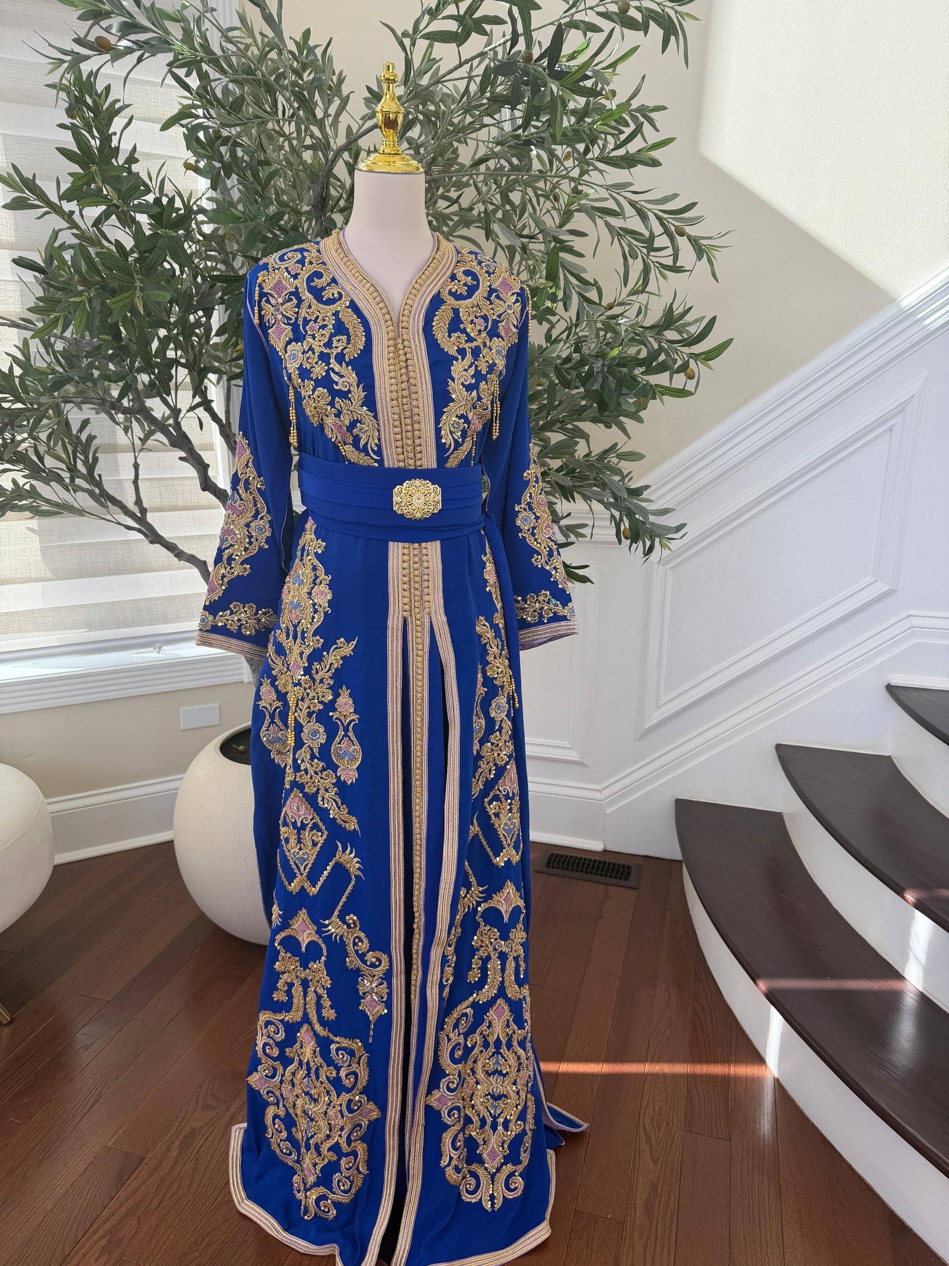 Celestial Blue Royalty Kuftan