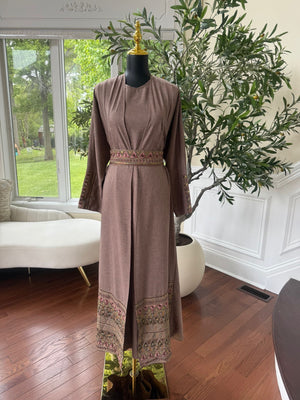 Elegant Tatreez Cardigan Abaya