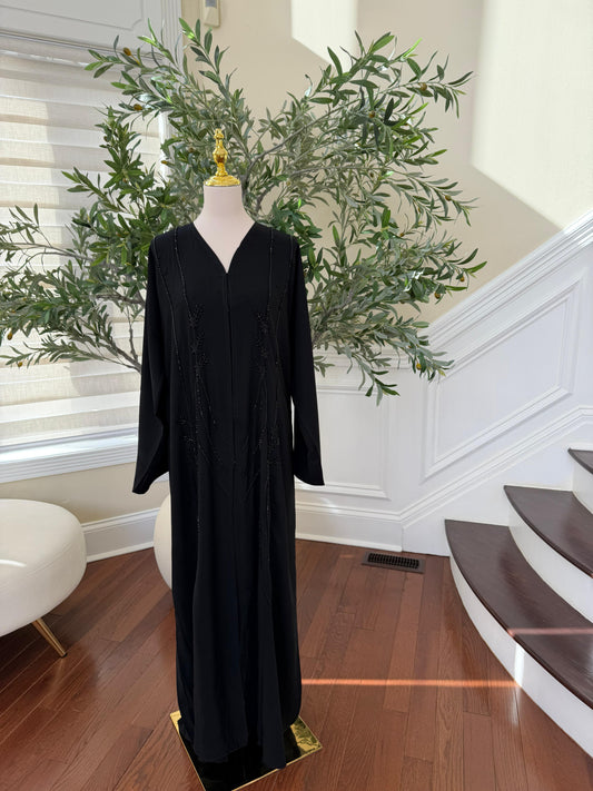 Majestic Black Serenity Abaya