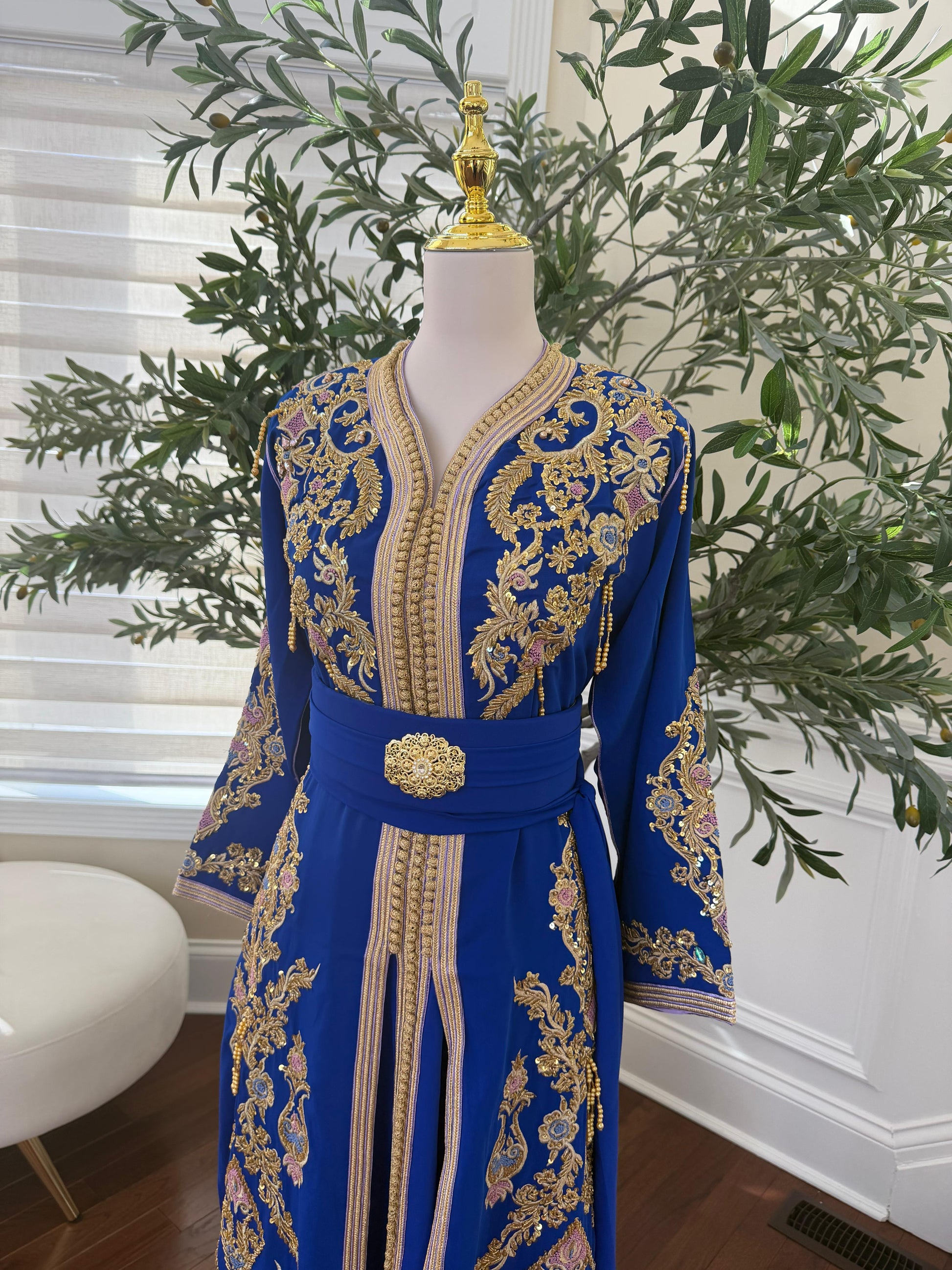 Celestial Blue Royalty Kuftan