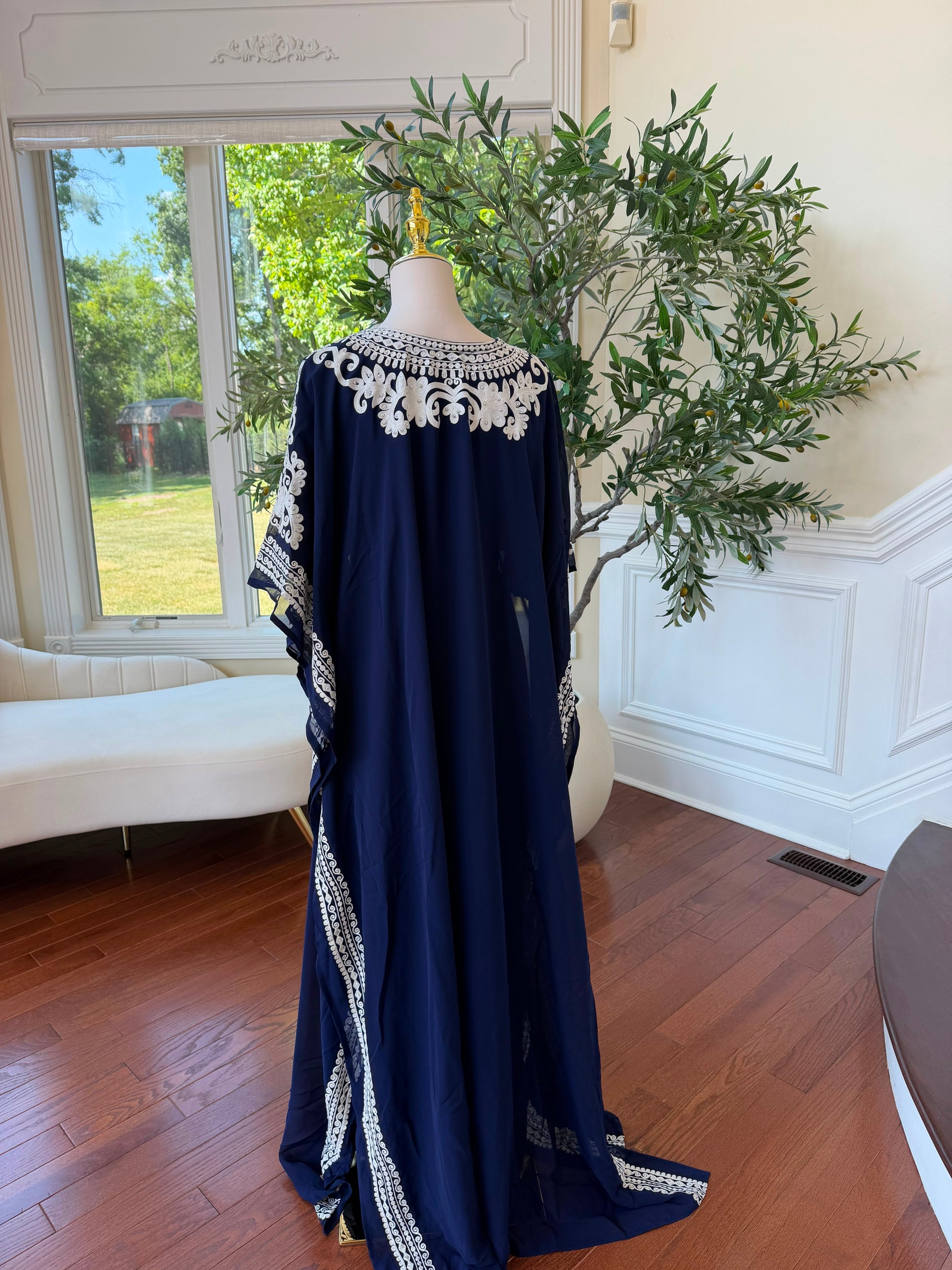 Navy Blue Elegance Dress