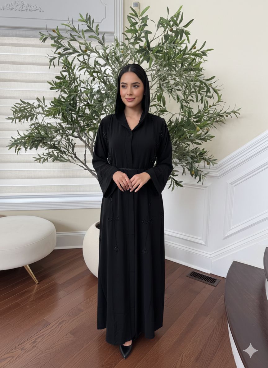 Ramadan Noor Black Abaya