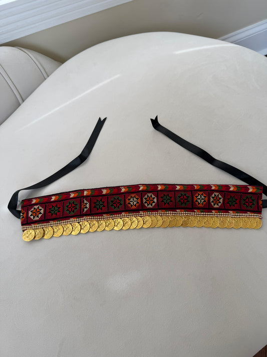 Tatreez Lerat Coin Headband