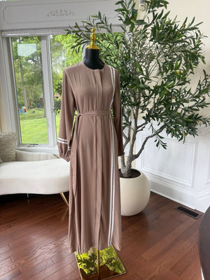 Tan Activewear Abaya