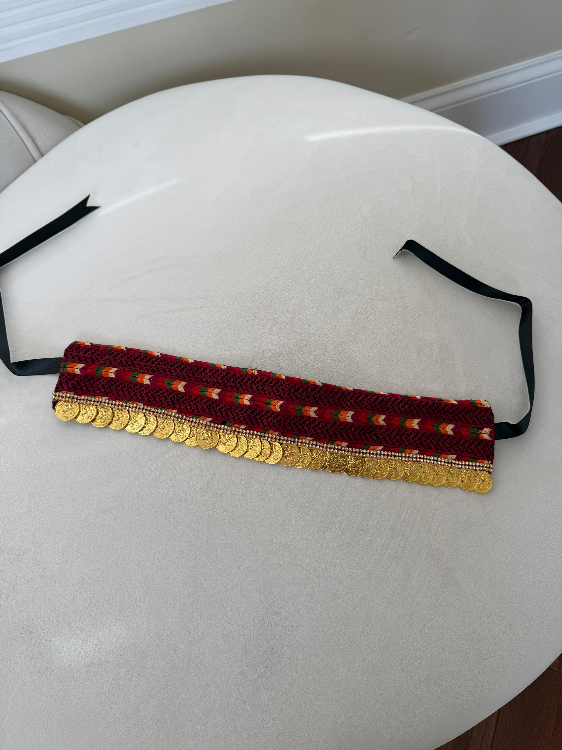 Tatreez Lerat Coin Headband