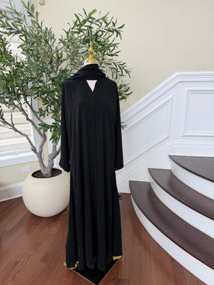 Black Pearl Serene Nights Abaya