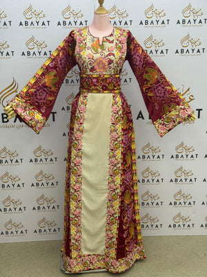 Royal Rose Garden Embroidered Thobe