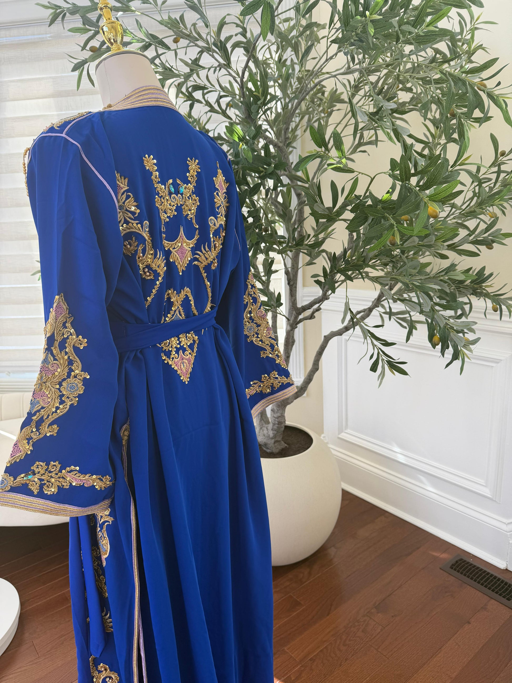 Celestial Blue Royalty Kuftan