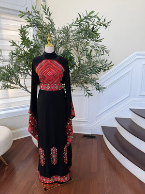 Embroidery Tatreez Red Thobe