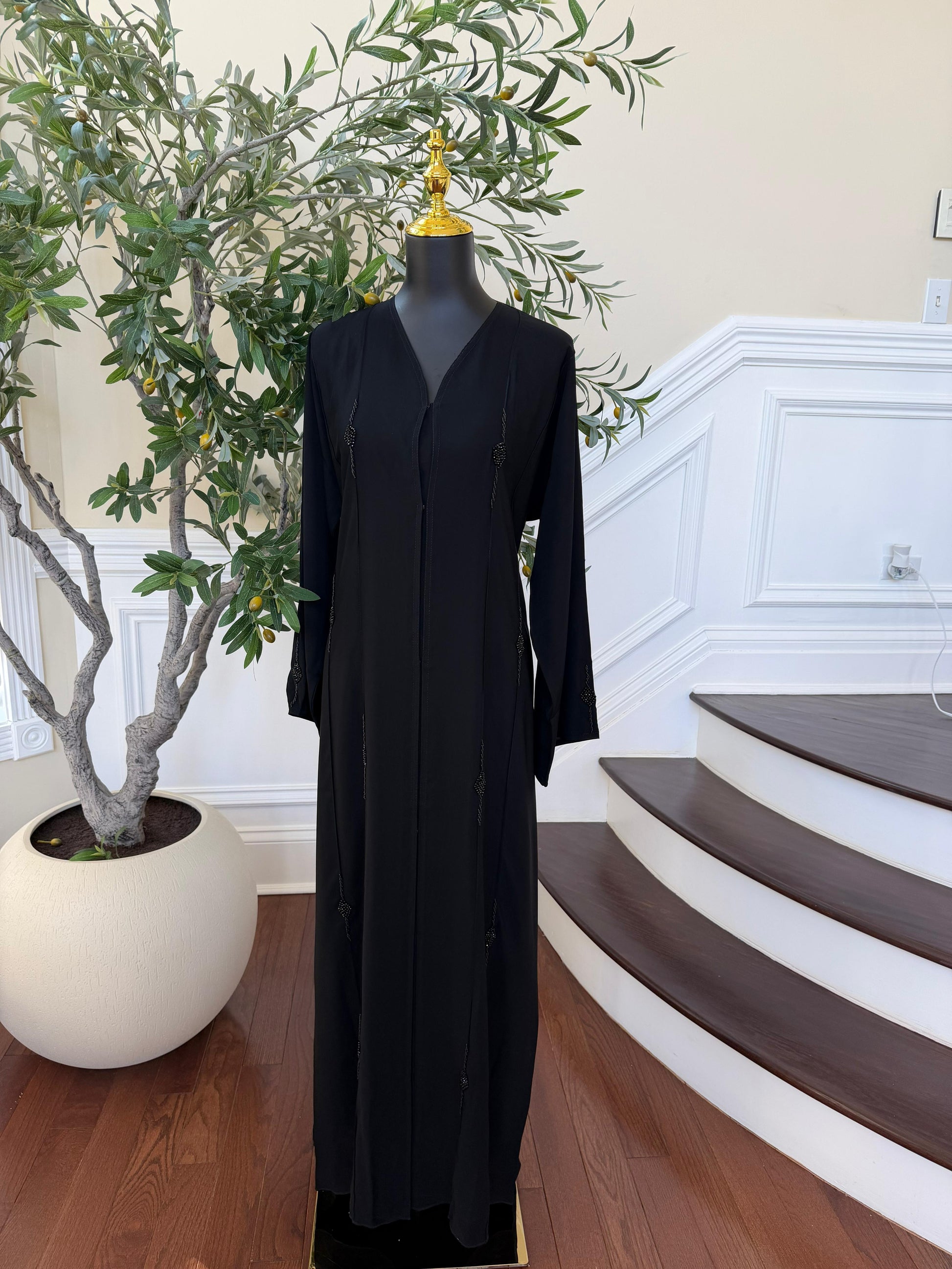 Ramadan Radiance Black Abaya