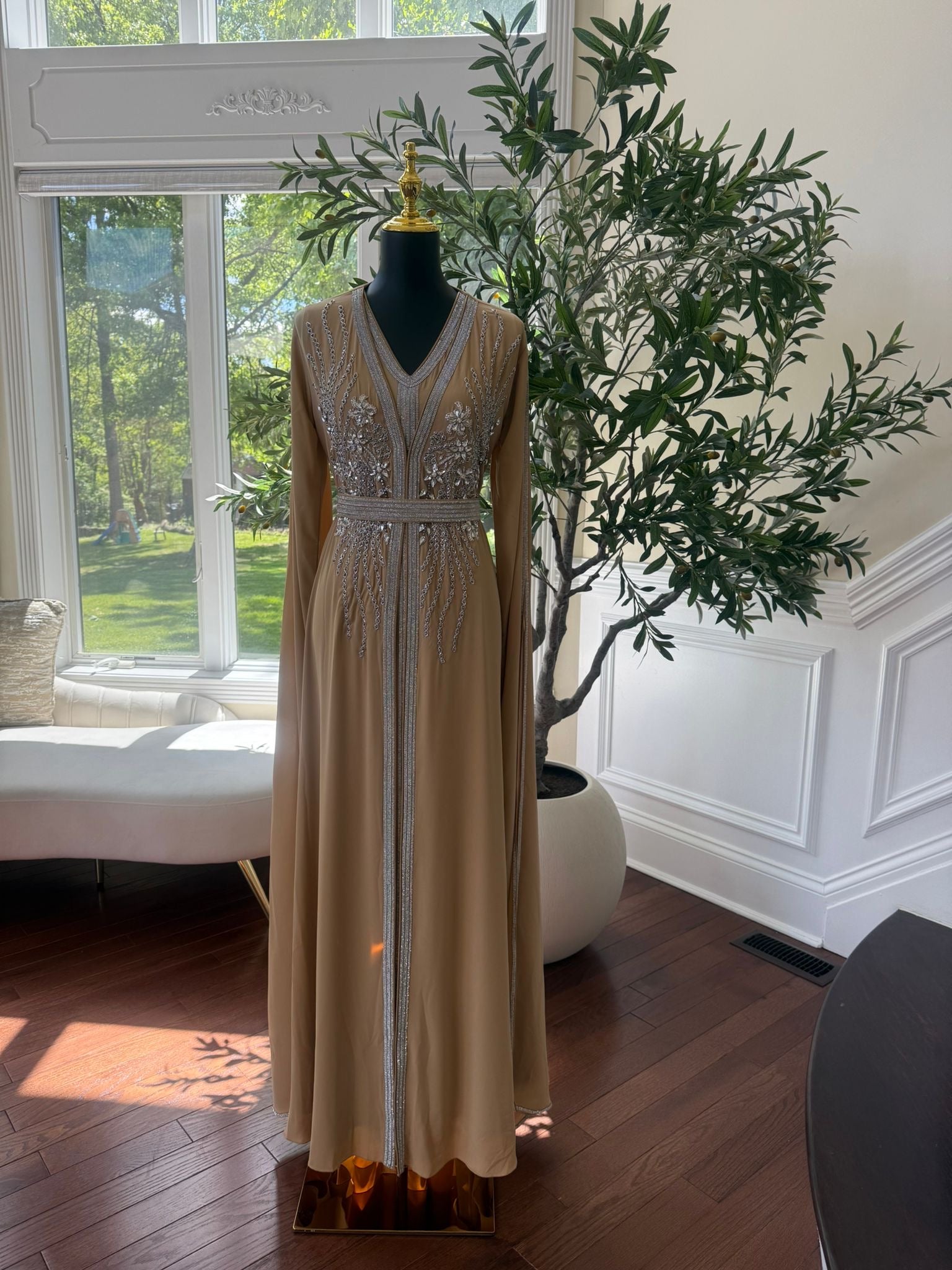 Luxury Yellow Kuftan