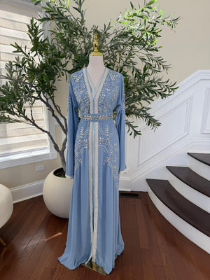 Baby Blue Charm Kuftan