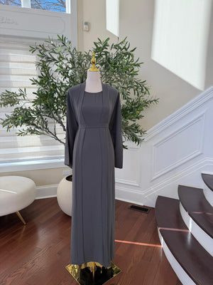 Elegant Two Piece Abaya Set