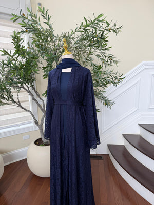 Blue Celestial Two Peice Abaya