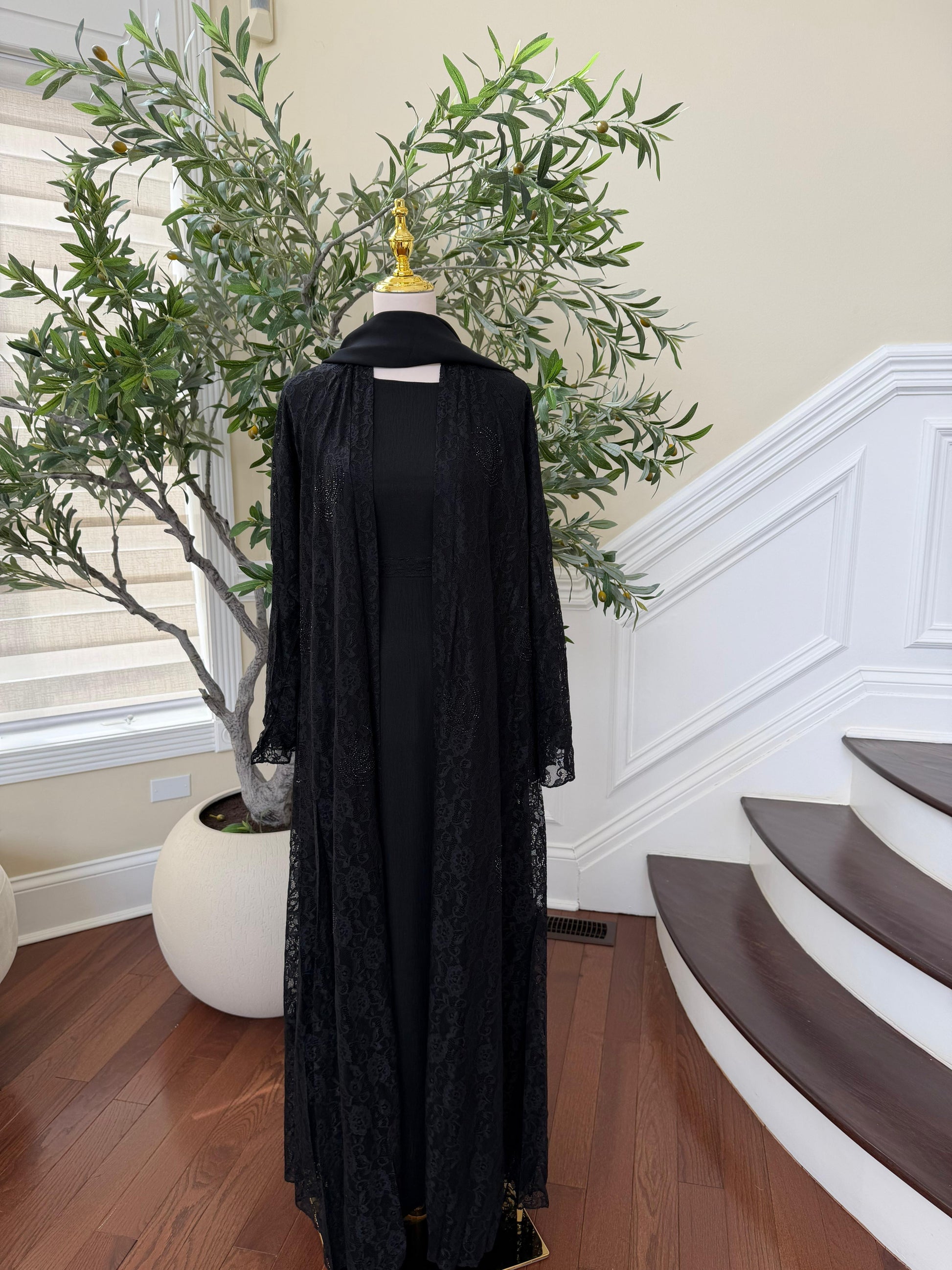 Two Piece Ramadan Nights Abaya