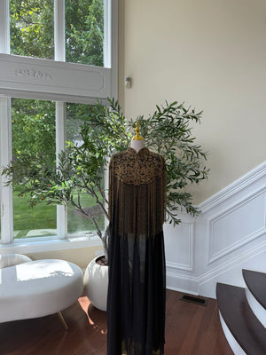 Golden Devine Royal Beaded Abaya