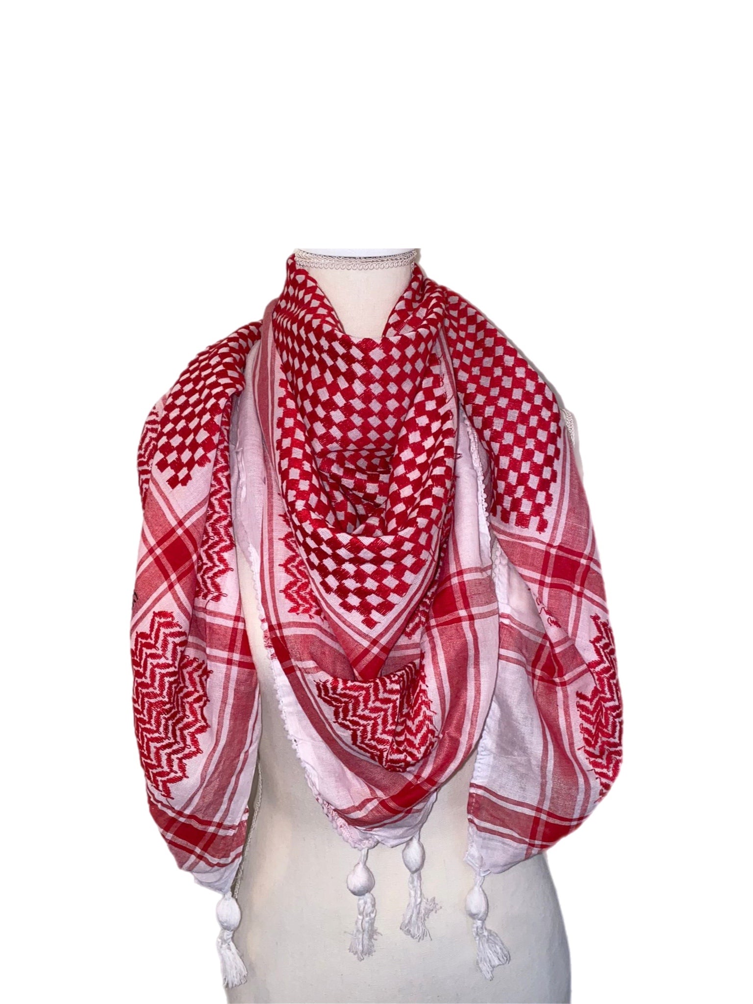 Palestine Keffiyeh Kufiya Scarf Free Palestine Shemagh Head Neck Scarf