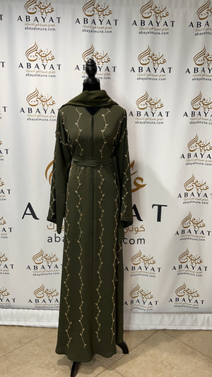 Green Abaya 9199211