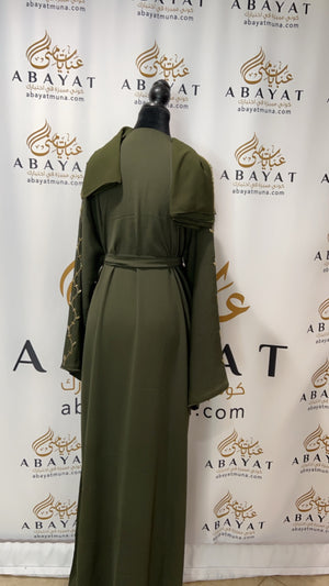 Green Abaya 9199211