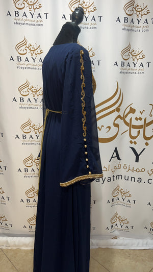 Navy Blue Kuftan 9199255