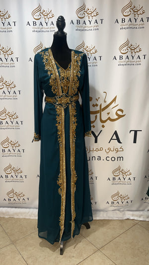 Turquoise Kuftan 9199263