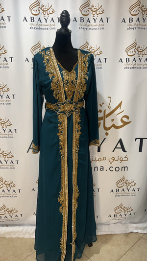 Turquoise Kuftan 9199263